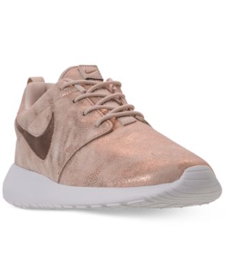 nike women's roshe one premium casual sneakers from finish line