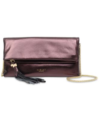 radley london flapover leather crossbody