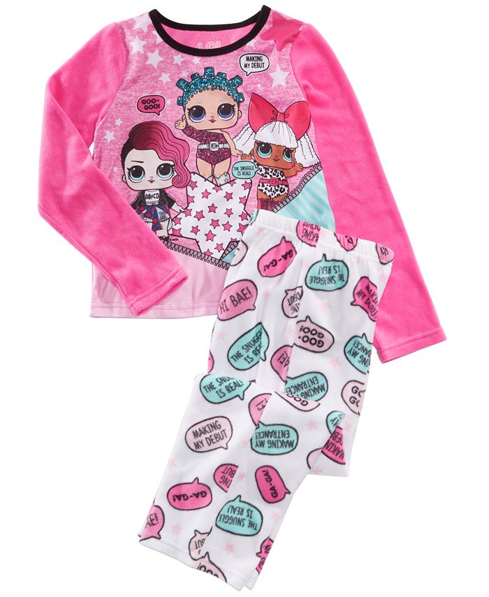 LOL Surprise! Big Girls 2-Pc. Pajama Set - Macy's