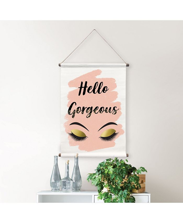Hello gorgeous online tapestry