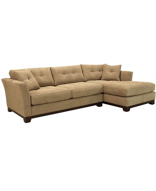 Furniture Michelle 2Pc. Chaise Sectional Sofa, Created for Macy's