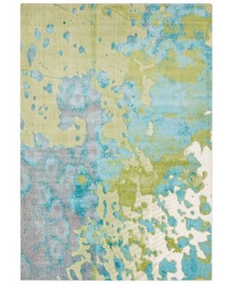 Surya - Aberdine ABE-8015 Aqua 5'2" x 7'6" Area Rug