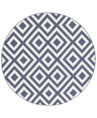 Livabliss - Alfresco ALF-9657 Charcoal 8'9" Round Area Rug