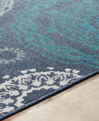 Alfresco ALF-9666 8'9" x 12'9" Area Rug, Indoor/Outdoor