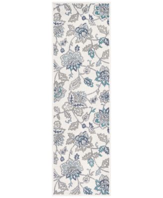 Livabliss - Alfresco ALF-9674 Aqua 2'3" x 7'9" Runner Area Rug