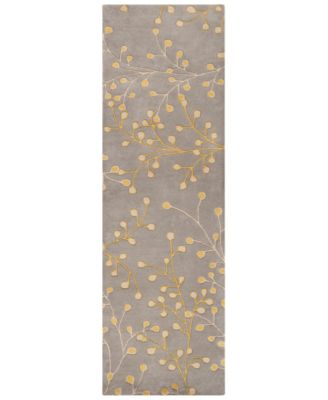 Livabliss - Athena ATH-5060 Taupe 2'6" x 8' Runner Area Rug