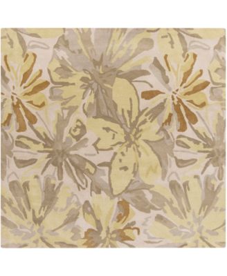 Surya - Athena ATH-5071 Lime 8' Square Area Rug