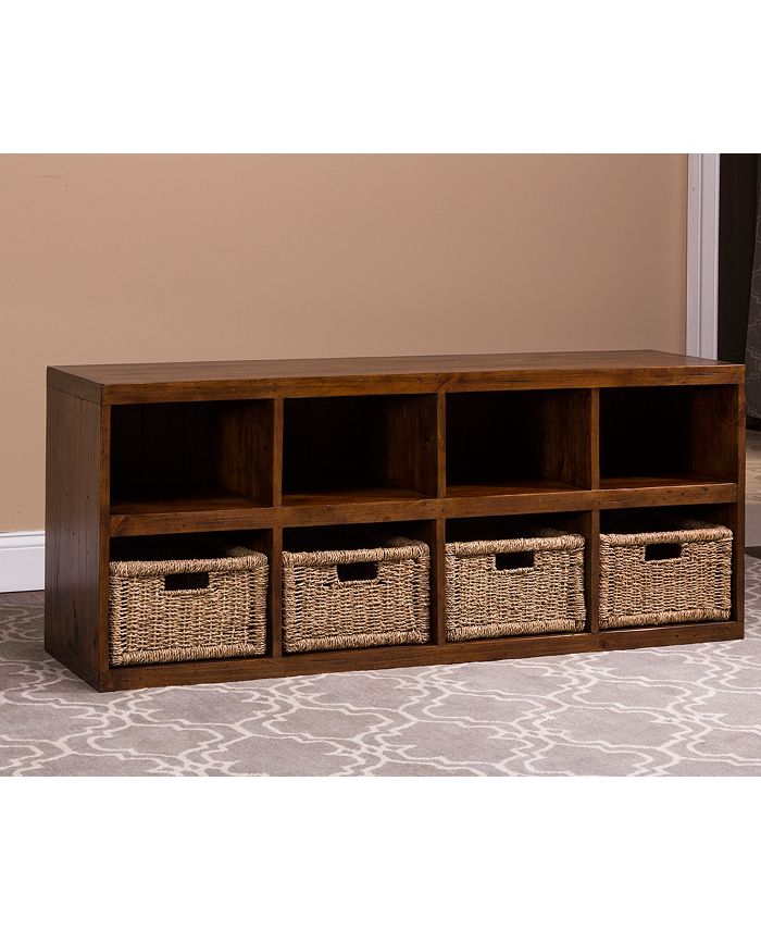 Hillsdale Tuscan Retreat Storage Console with Four (4) Baskets Macy's