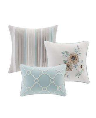 Willa Cotton Sateen 6-Pc. Quilt Set, Full/Queen