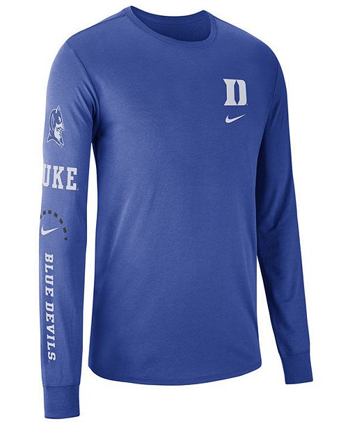 duke blue devils long sleeve shirt