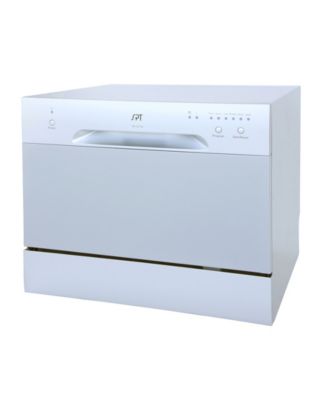 Spt Appliance Inc Spt Countertop Dishwasher In Silver Reviews