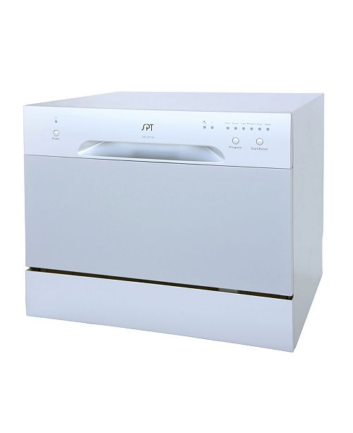 Spt Appliance Inc Spt Countertop Dishwasher In Silver Reviews