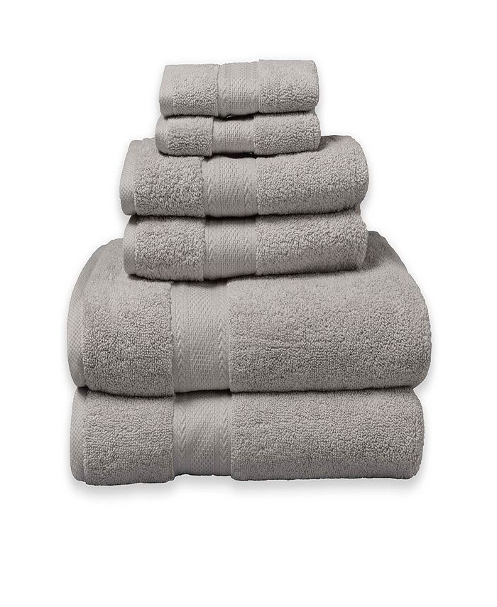 Endure Ivory 6 Piece Towel Set