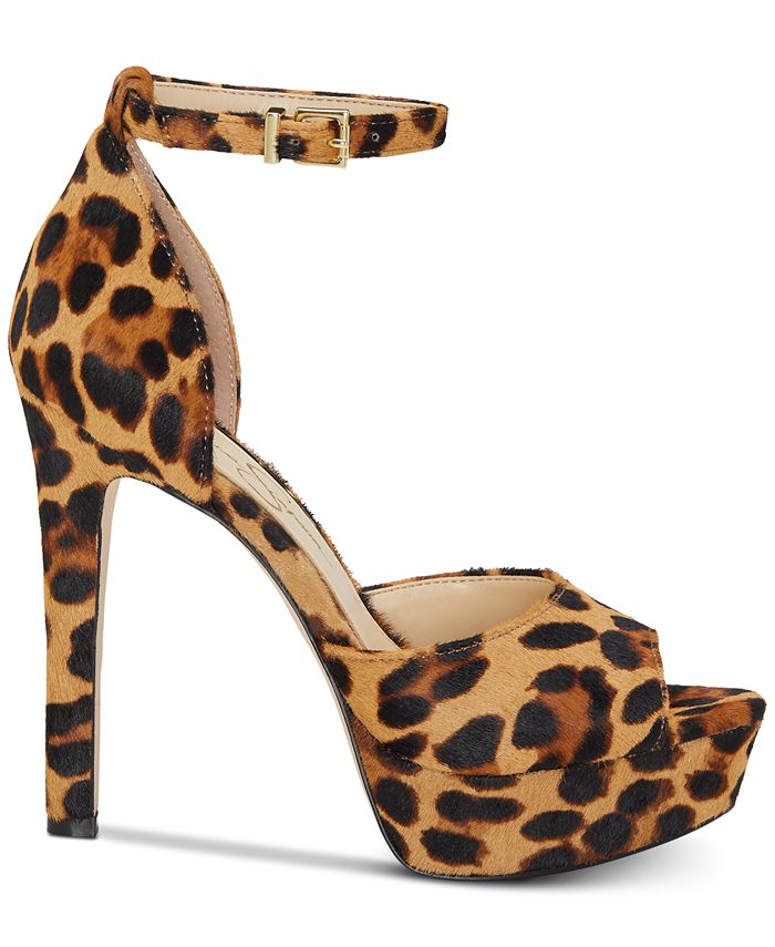 Jessica Simpson Beeya Ankle-Strap Peep-Toe Platform Dress Sandals - Macy's