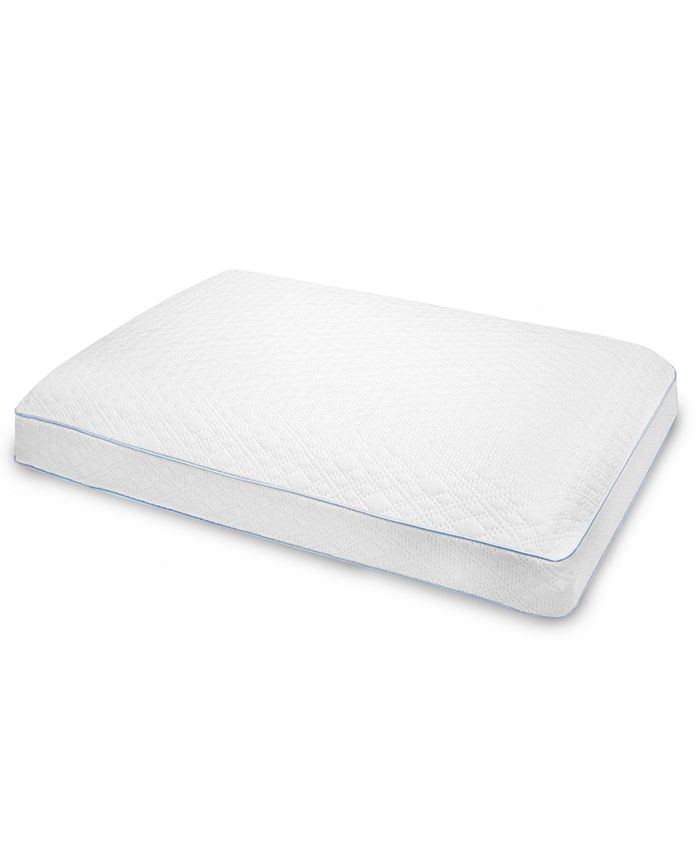 CLOSEOUT! Luxury Gusseted Standard Pillow, Pressure Relief Memory Foam, Cooling Gel