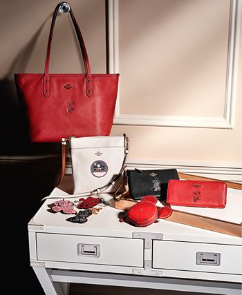 Coach minnie hotsell motif city tote