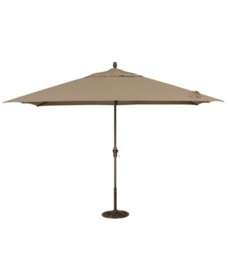 Treasure Garden - Patio Umbrella, Outdoor 8'x11' Rectangle
