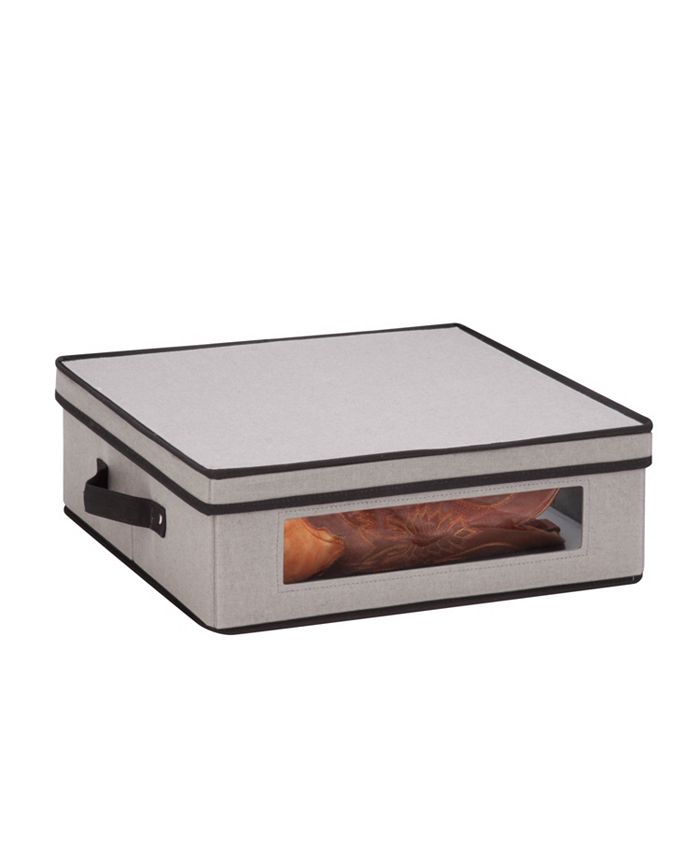 Honey Can Do Large Window Storage Box, Gray Macy's