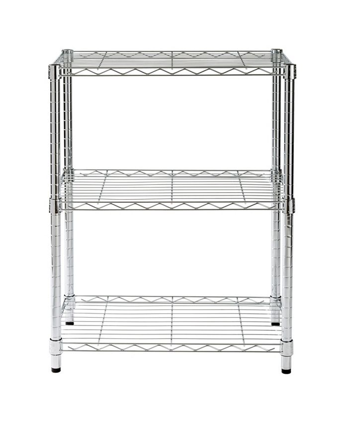 Honey Can Do 3tier Chrome Shelving Unit Macy's