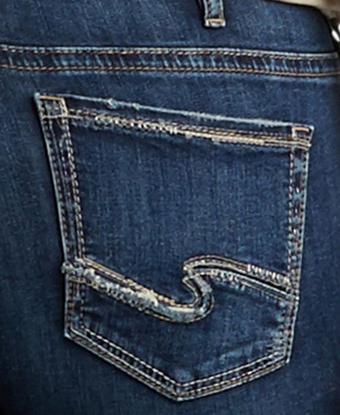 Silver Jeans Co. Plus Size Boyfriend Jeans - Macy's