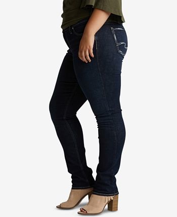 Silver elyse jeans plus size sale