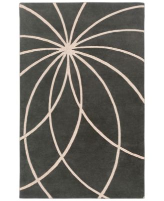 Surya - Forum FM-7173 Charcoal 6' x 9' Area Rug