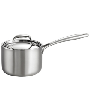 Shop Tramontina Gourmet Tri-ply Clad 1.5 Qt Covered Sauce Pan In Stainless