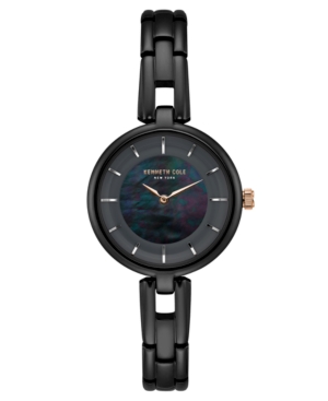 image of Kenneth Cole New York Ladies Mop Rosegold Tone Bracelet Watch 32mm