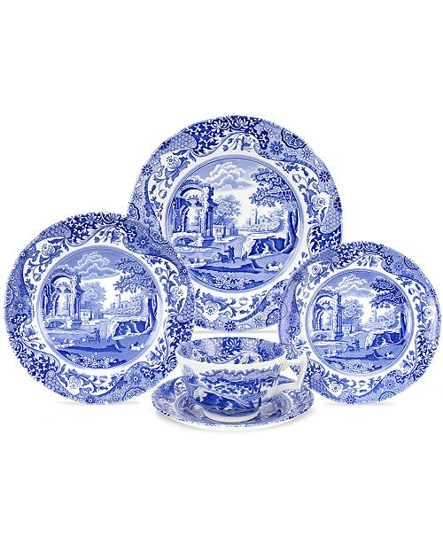 Spode Dinnerware Blue Italian Collection Reviews Dinnerware