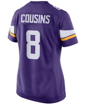 Nike Women's Kirk Cousins Minnesota Vikings Game Jersey