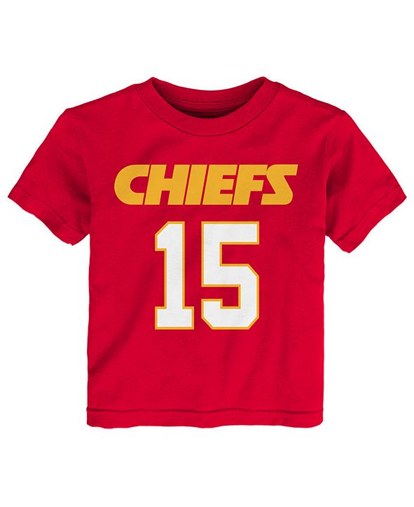 Outerstuff Pat Mahomes Kansas City Chiefs Mainliner Player T-Shirt ...