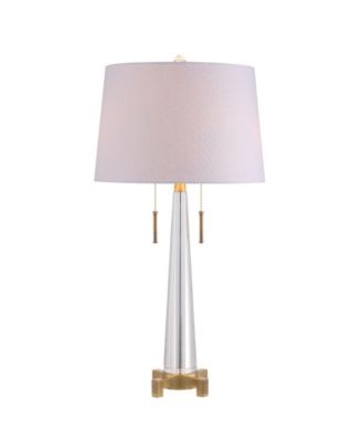 Zoe 2-Light Crystal Led Table Lamp