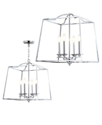 Gloria 4-Light Metal Led Pendant