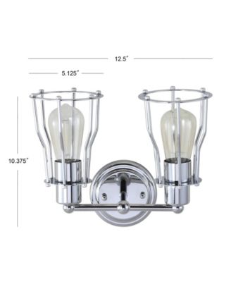 Evelyn 2-Light Metal Vanity Light