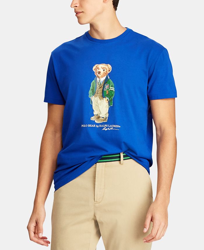 Polo bear sale shirt macy's