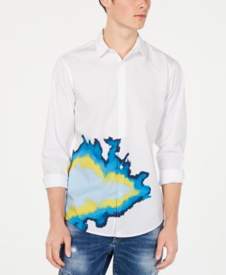 INC International Concepts - Mens Randle Abstract Shirt