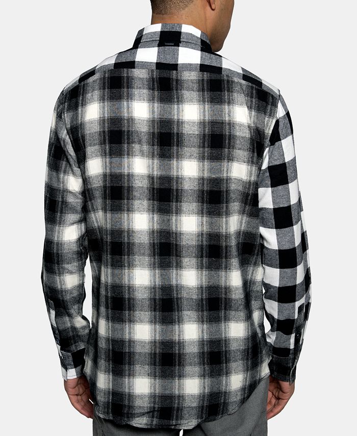 Sean John Men's Pattern Blocked Shirt - Macy's