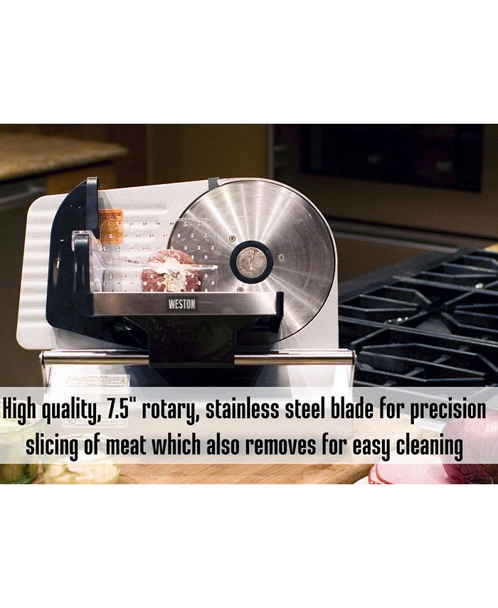 Weston 7.5 Inch Meat Slicer Macy's