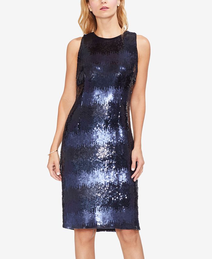 Vince Camuto Sequined Dress - Macy's
