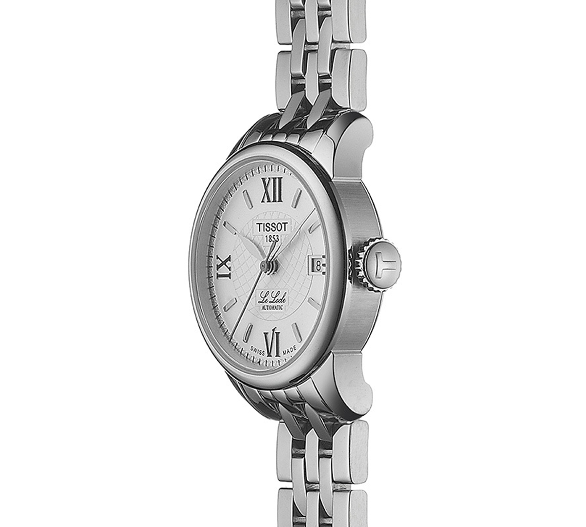 Shop Tissot Watch, Women's Swiss Automatic Le Locle Stainless Steel Bracelet 42mm In No Color
