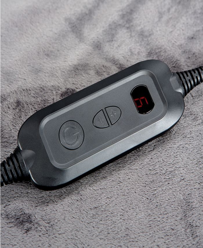 SensorPEDIC Heated Neck and Shoulder Wrap With Digital Controller Macy's