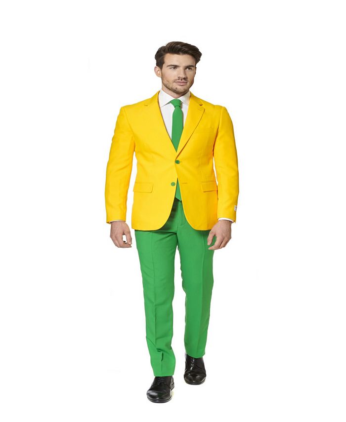 OppoSuits Men's Green and Gold Australian Suit - Macy's