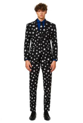 Men's Party Funny Crazy Prom Suit Costume - Testival - Comes With Includes Blazer, Pants and Tie