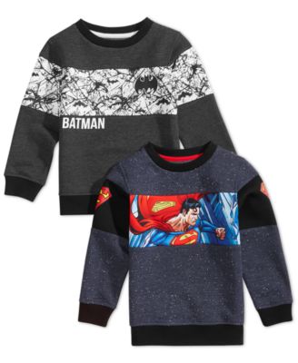 DC Comics Toddler, Little & Big Boys Licensed Sweatshirts