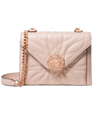 whitney mini quilted leather satchel