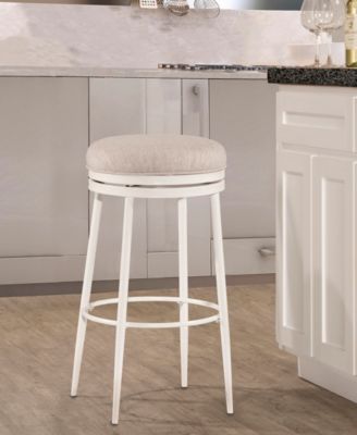 Hillsdale Aubrie Swivel Backless Bar Stool - Macy's