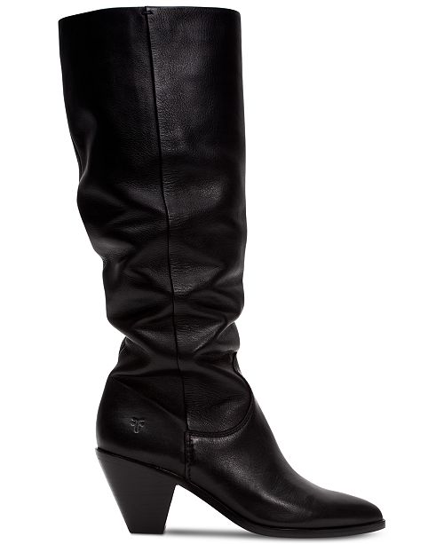 slouch long boots