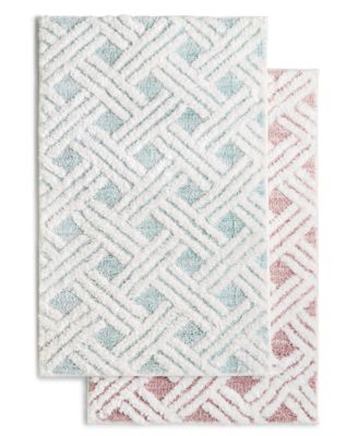 Martha Stewart Collection - High Low Lattice 20" x 30" Rug