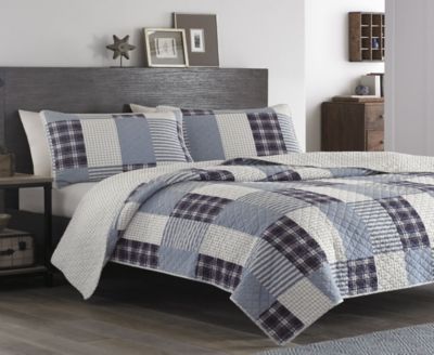 10412233 Eddie Bauer Camano Island Plum Quilt Sets Bedding sku 10412233