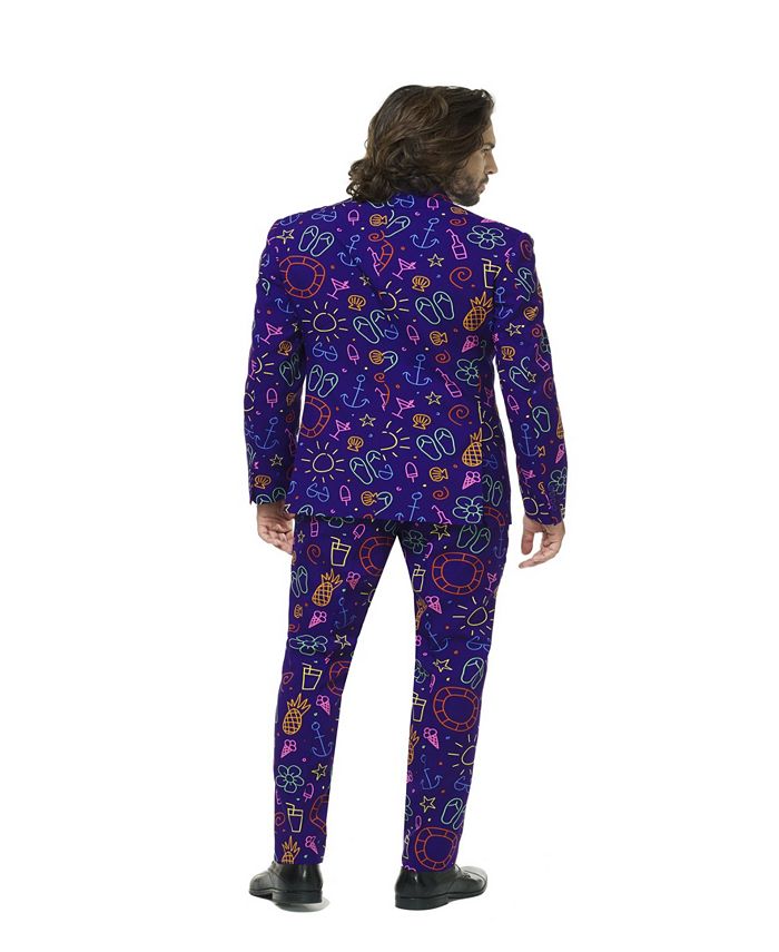 OppoSuits Men's Doodle Dude Tropical Suit - Macy's